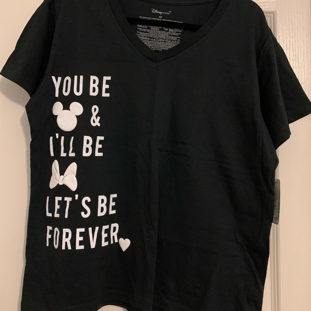 Black Disney shirt